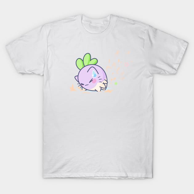 Turnip Cat 2 T-Shirt by Everything A Cat